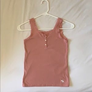 Abercrombie and Fitch Kids Pink Tank Top